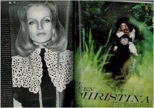 US Vogue August 1968 - Veruschka and Rubartelli -Queen Cristina1.jpg